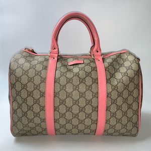 💎✨ Authentic✨💎 GUCCI Joy Boston Bag GG Logo Large